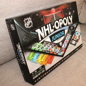3/$55❤️new NHL-OPOLY Junior hockey board game #41616 Masterpieces